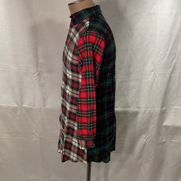 Lauren Ralph Lauren Plaid Pattern Blocking Shirt Dress Size Small - Picture 4 of 8